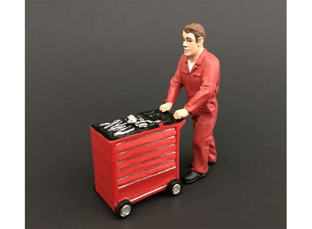 Jake Pushing Trolley - Case IH colours (zonder kar)